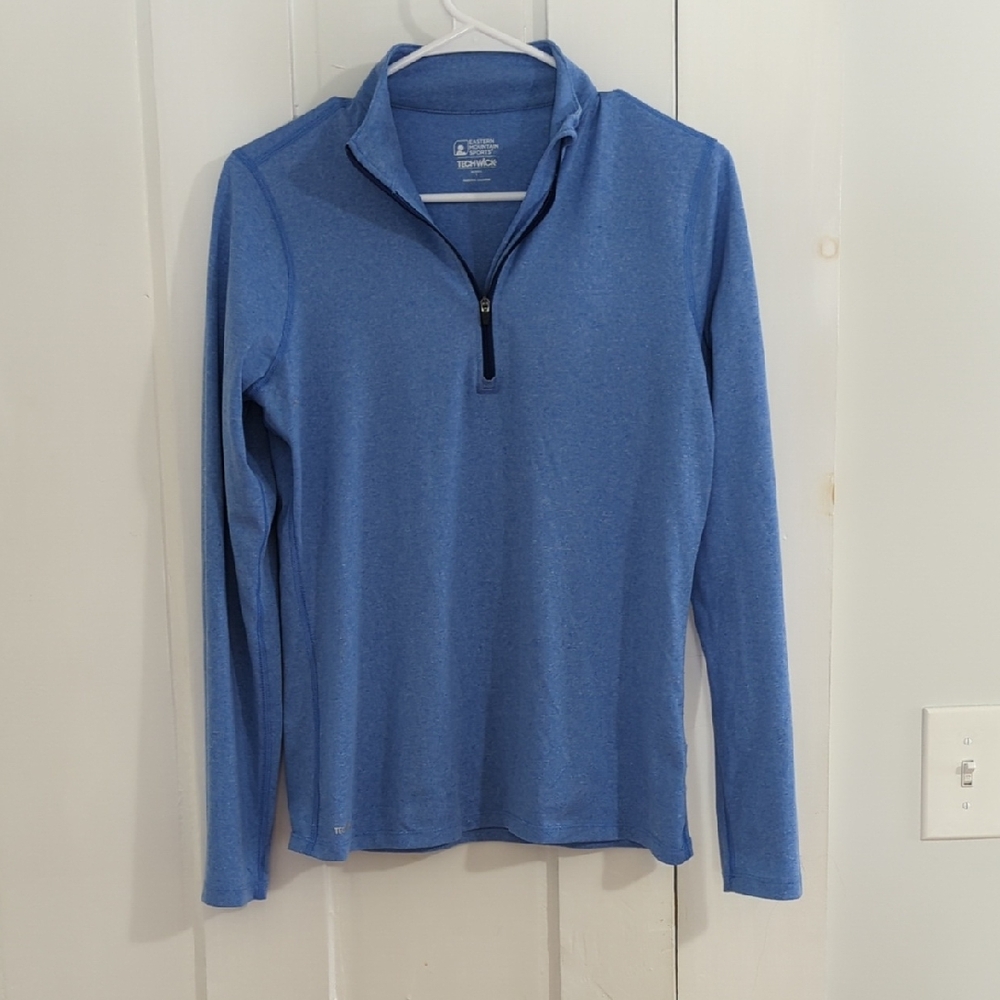 Eastern Mountain Sports Blue Zip Up Jacket Lightweight